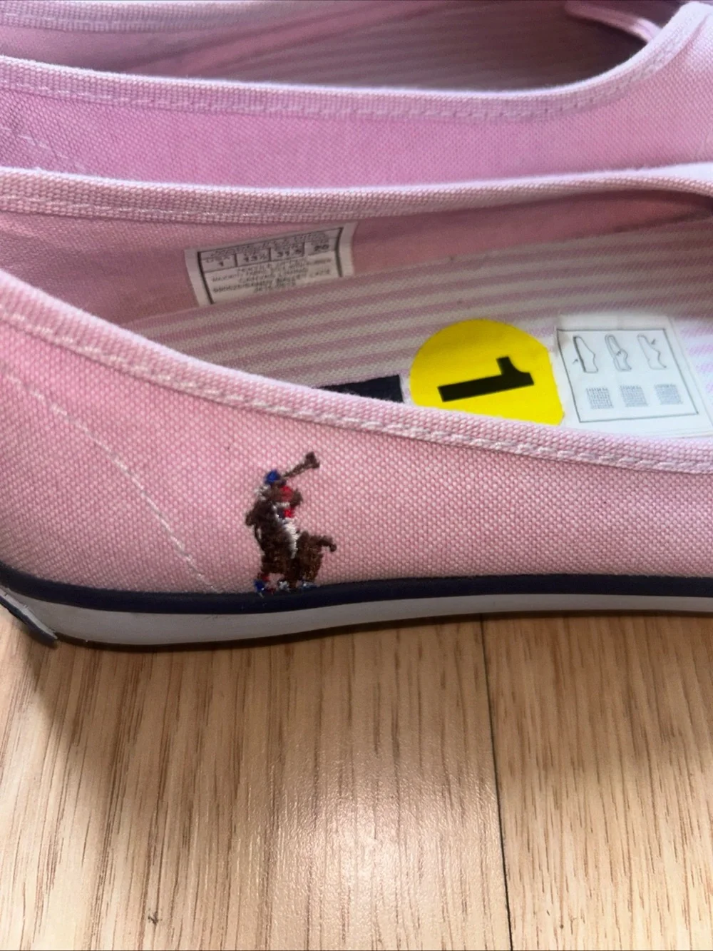 Ralph Lauren Pink Ballet Flats